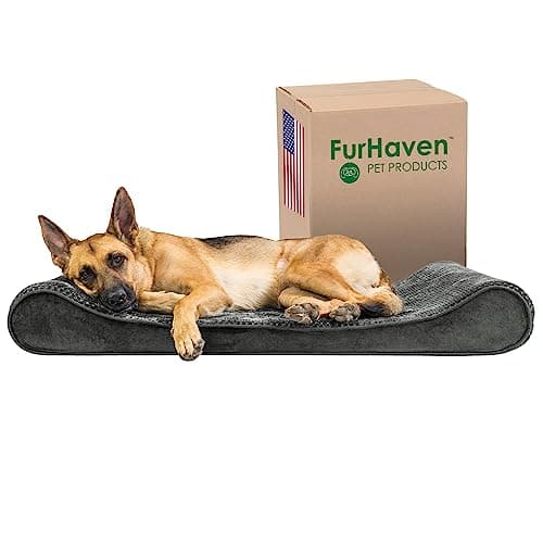 Furhaven Orthopedic Lounger Bed