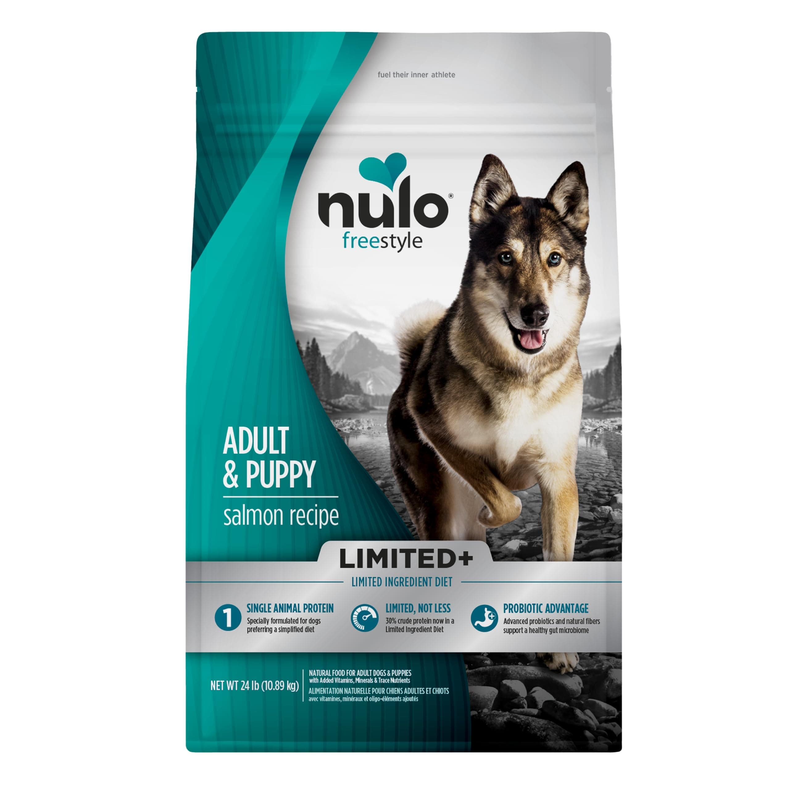 Nulo FreeStyle Limited Ingredient Dry Dog Food (Salmon Recipe, 24 lb) product image