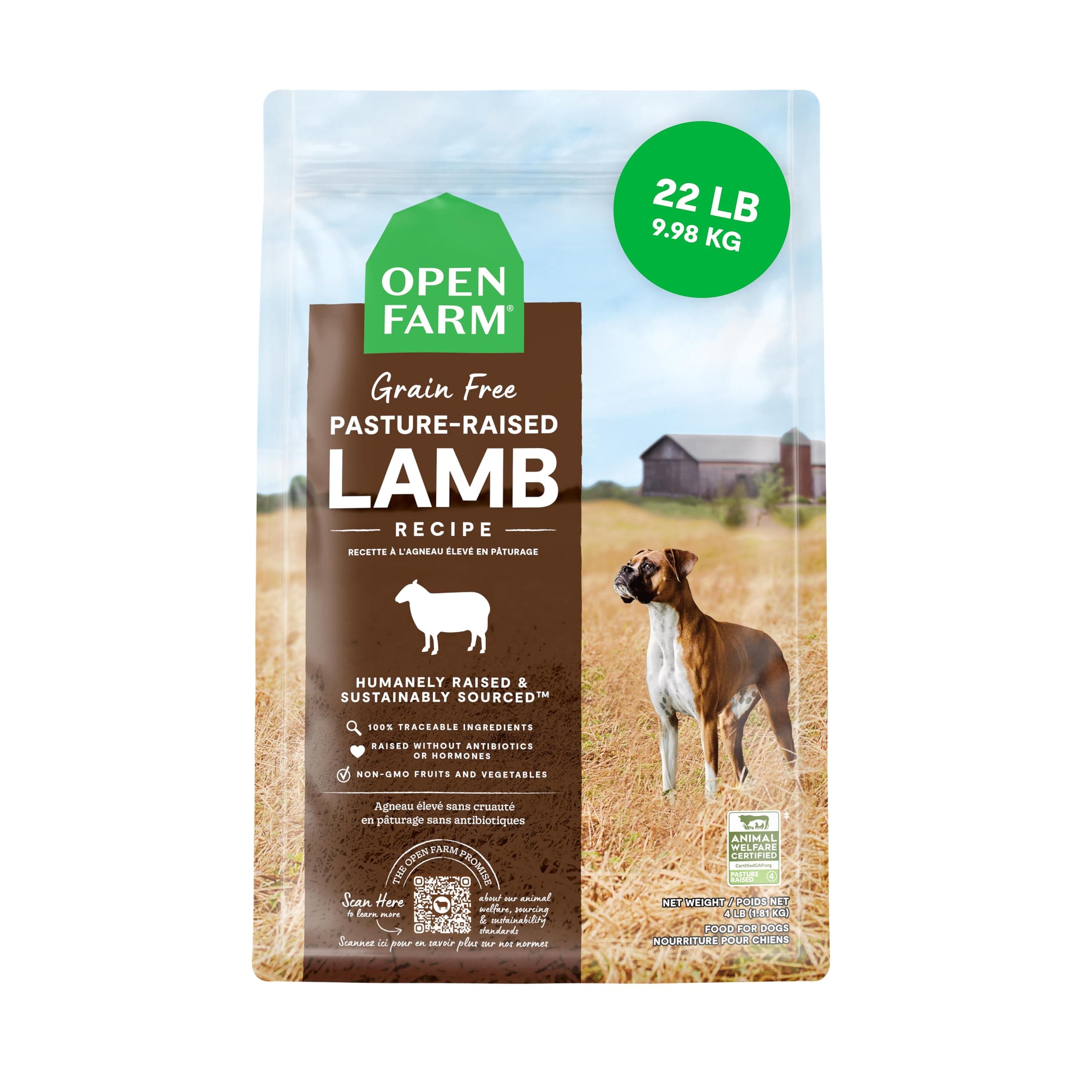 Open Farm Grain-Free Dry Dog Food (Pasture Raised Lamb) product image