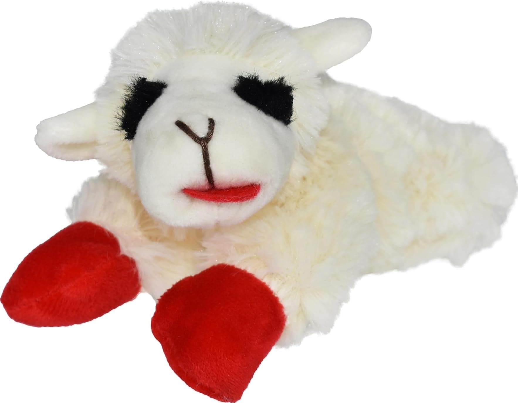 Multipet Lamb Chop Plush Dog Toy